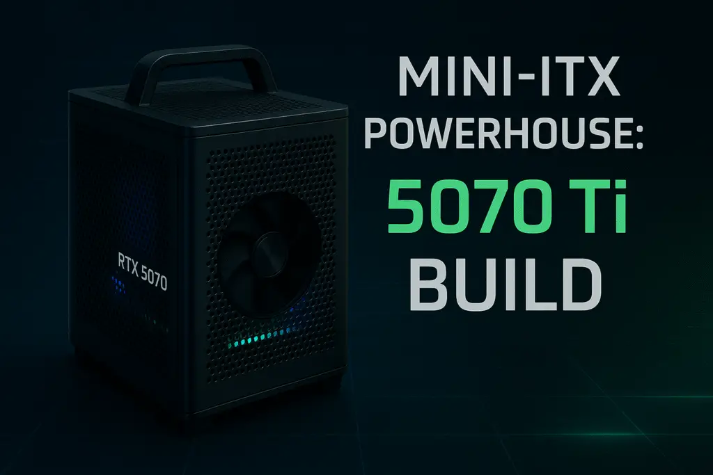 MINI-ITX POWERHOUSE 5070 Ti BUILD