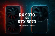 RX 9070 vs RTX 5070